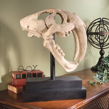 Design Toscano Bones of the Dinosaur T-Rex Skeleton Wall Décor